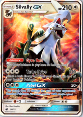 Silvally GX Ultra Rare SM - Crimson Invasion 90/111 NM