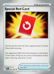 Special Red Card CRI 082/086 NM