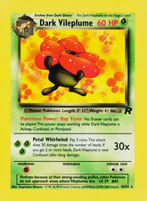 Dark Vileplume (30) Unlimited Team Rocket 30/82 LP