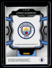 Josko Gvardiol Panini Prizm Premier League - Signatures Choice S-JG NM