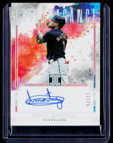 Angel Martinez 2025 Panini Impeccable #EA-AM Holo Silver Extravagance Auto /25