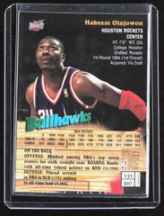 1997-98 Finest Hakeem Olajuwon 131 Basketball Houston Rockets