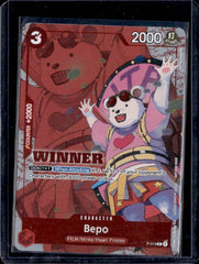 Bepo (Winner Pack Vol. 7) Foil One Piece Promotion Cards P-019 NM