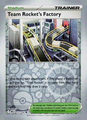 Team Rocket's Factory DRI 173/182 Reverse Holo NM