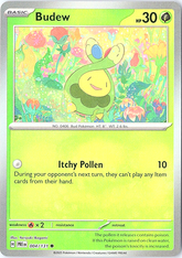 Budew (Master Ball Pattern) Common SV: Prismatic Evolutions 004/131 NM