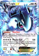 Lugia EX (Team Plasma) Ultra Rare Legendary Treasures 102/113 LP
