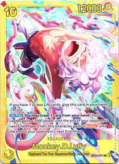 Monkey.D.Luffy () (Alternate Art) SEC Adventure on Kami's Island EB04-061 NM