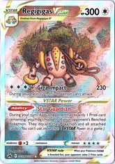 Regigigas VSTAR Ultra Rare SWSH: Crown Zenith: Galarian Gallery GG55/GG70 NM
