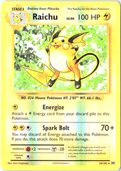 Raichu Holo Rare XY - Evolutions 36/108 NM