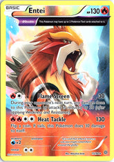Entei (15) Holo Rare XY - Ancient Origins 15/98 NM
