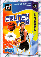 Victor Wembanyama Donruss - Crunch Time Diamond 2 NM