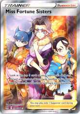 Miss Fortune Sisters (Full Art) Ultra Rare SWSH11: Lost Origin 194/196 NM