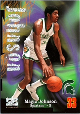 2012-13 Fleer Retro - 97-98 Z-Force Rave Magic Johnson Z-20 /399 Michigan State