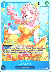 Rebecca () SR Adventure on Kami's Island OP15-053 NM
