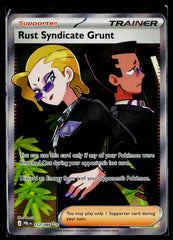 Rust Syndicate Grunt Holo ME05: Pitch Black 112/084 NM