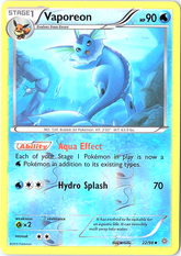 Vaporeon Uncommon XY - Ancient Origins 22/98 NM
