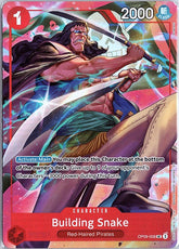 Building Snake (Premium Card Collection -Best Selection Vol. 4-) UC One Piece Promotion Cards OP09-008 NM