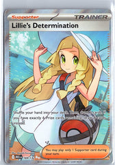 Lillie's Determination Ultra Rare ME01: Mega Evolution 169/132 NM
