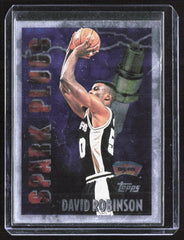 1995-96 Topps - Spark Plugs David Robinson SP6 Basketball San Antonio Spurs