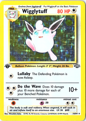 Wigglytuff (16) Holo Rare Jungle 16/64 1st Edition NM