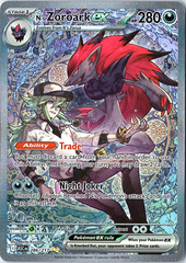 N's Zoroark ex Special Illustration Rare ME: Ascended Heroes 286/217 NM
