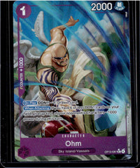 Ohm (Alternate Art) Foil Adventure on Kami's Island OP15-061 NM