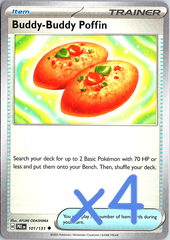 PLAYSET Buddy-Buddy Poffin Uncommon SV: Prismatic Evolutions 101/131