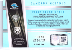 2025 NRL Traders Cameron McInnes Auto At04 27