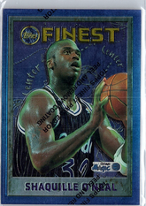 1995-96 Finest #32 Shaquille O'Neal
