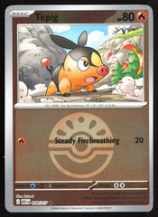Tepig (Friend Ball) ASC Reverse Holo NM