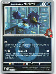 Team Rocket's Murkrow (Energy Symbol Pattern) ASC Reverse Holo NM