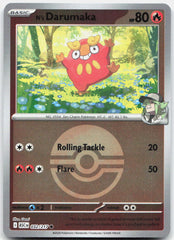 N's Darumaka (Poke Ball) ASC Reverse Holo NM
