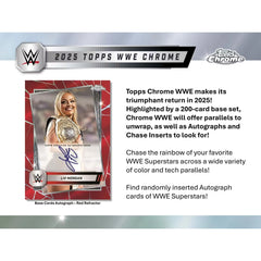 Topps 2025 Chrome WWE Wrestling Blaster Box