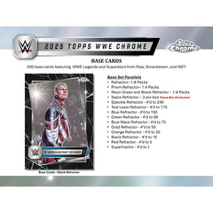 Topps 2025 Chrome WWE Wrestling Blaster Box