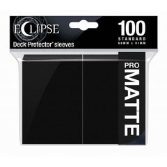 ULTRA PRO Deck Protector Standard - Matte 100ct Black Eclipse