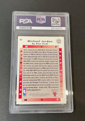 1992 Upper Deck MVP Michael Jordan #67 PSA 9