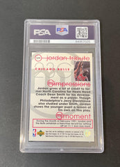1996 Upper Deck Tribute Michael Jordan #MJ34 PSA 9