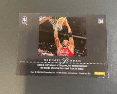 1993-94 Skybox Dynamic Dunks Michael Jordan #D4