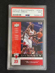 2008-09 Upper Deck Michael Jordan Bulls Dynasty #CHI14 PSA 9