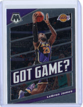2019-2020 Panini Mosaic Basketball Lebron James Got Game? Card #7