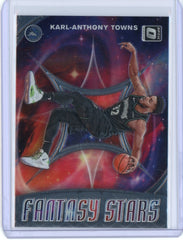 2019-2020 Panini Optic Basketball Karl Anthony-Towns Fantasy Stars Card #1