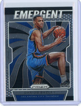 2019-2020 Panini Prizm Basketball Darius Bazley Emergent RC Card #20