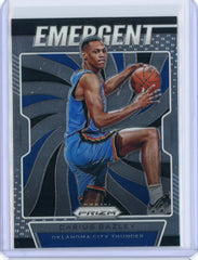 2019-2020 Panini Prizm Basketball Darius Bazley Emergent RC Card #20