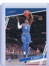2019-2020 Panini Chronicles Basketball Rj Barrett Prestige RC Card #69