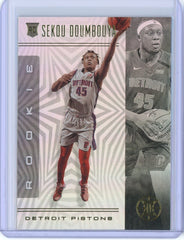 2019-2020 Panini Illusions Basketball Sekou Doumbouya RC Card #195