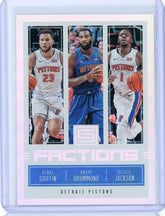 2018-2019 Panini Status Basketball Factions Griffin Drummond Jackson Card #21