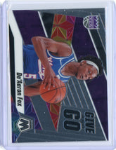 2019-2020 Panini Mosaic Basketball De'Aaron Fox Give and Go Card #3