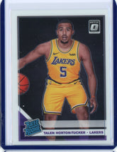 2019-2020 Panini Donruss Optic Basketball Talen Horton-Tucker RC Card #151