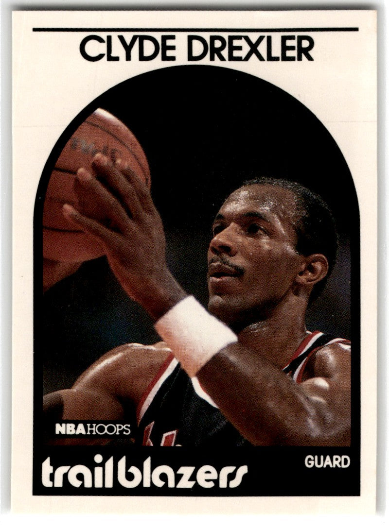 1989 Hoops Clyde Drexler Card 190 Default Title
