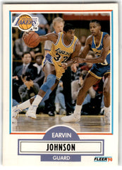 1990 Fleer All-Stars Earvin Johnson Card 4 Default Title